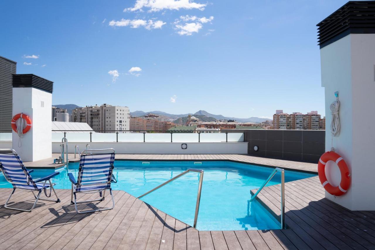 Central Premium Pool Terrace New Малага Екстериор снимка